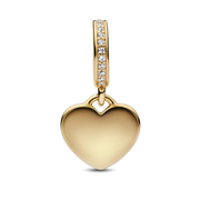 Engravable Heart Tag Dangle Charm