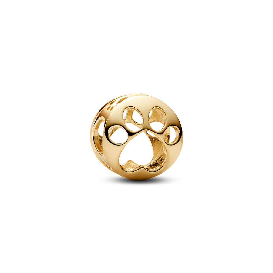Openwork Paw Charm