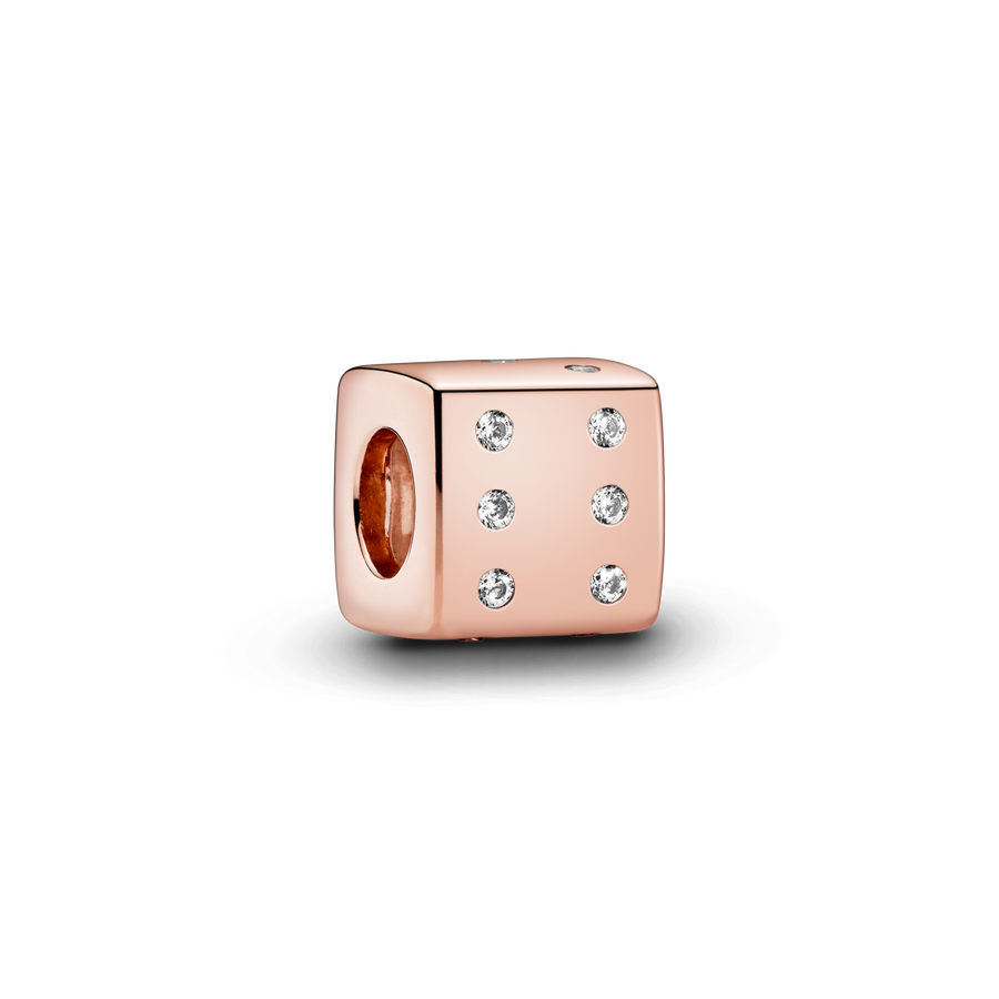 FINAL SALE - Sparkling Dice Charm