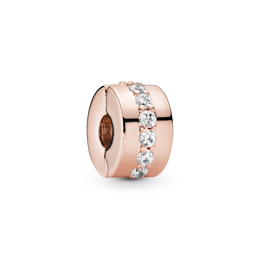 Sparkling Row Spacer Charm