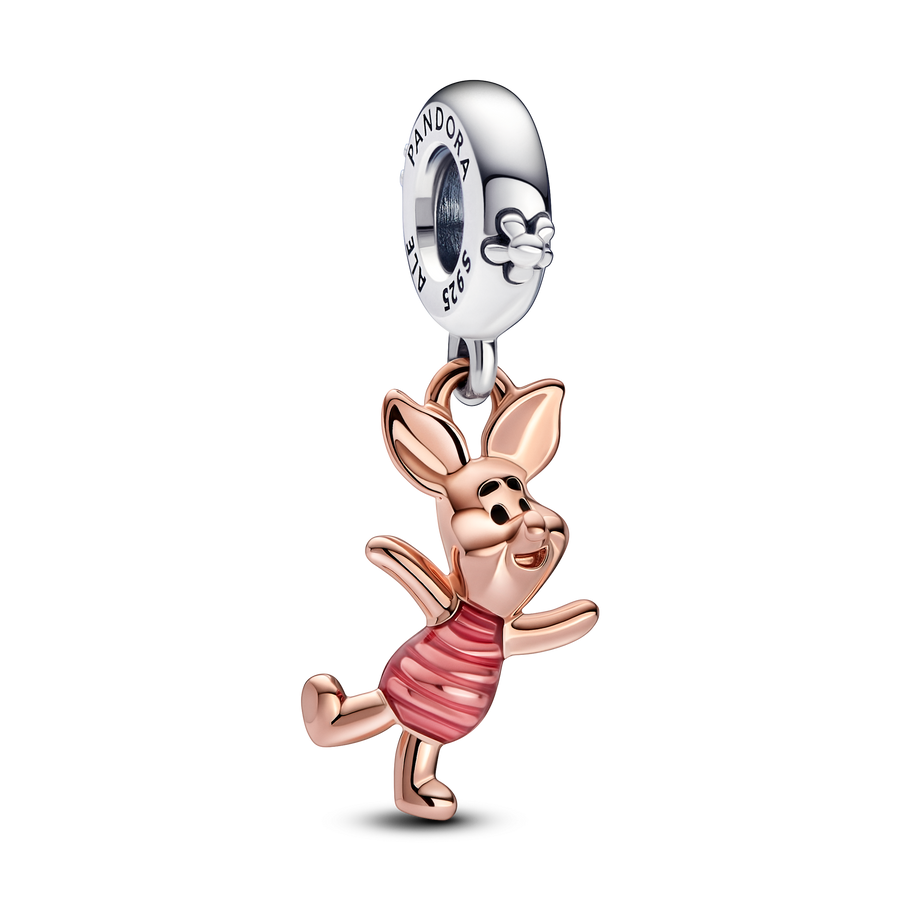 Disney Winnie the Pooh Piglet Dangle Charm