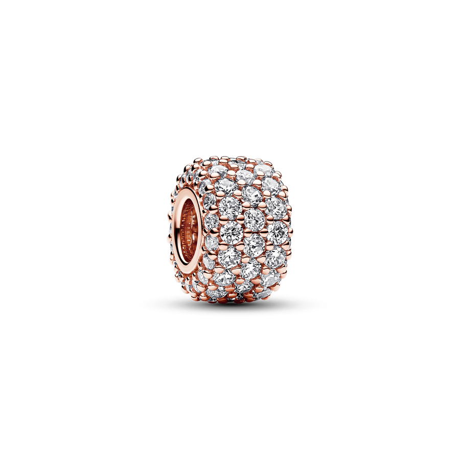 Sparkling Pavé Triple-row Charm