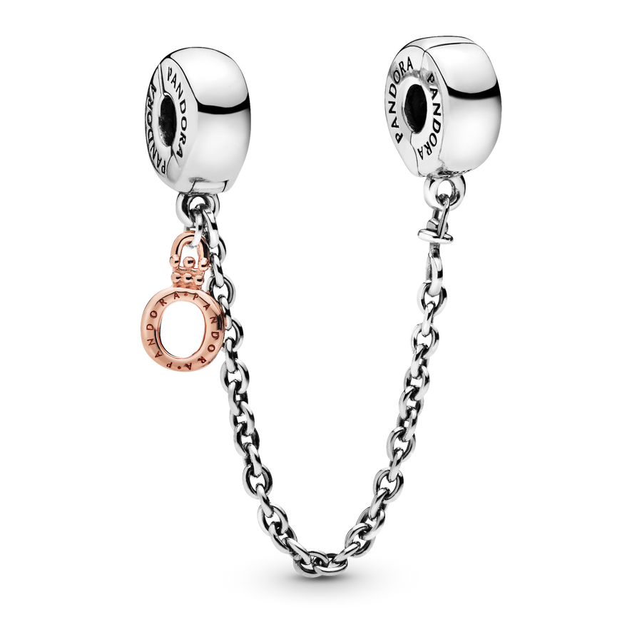 Dangling Crown O Safety Chain Charm
