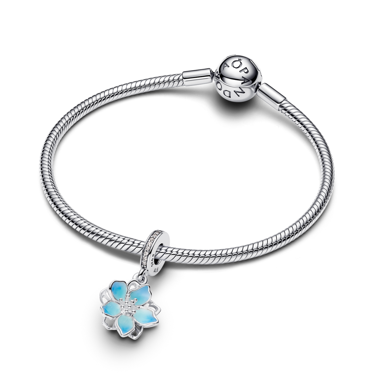 Blue Blossom Dangle Charm