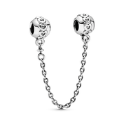 Band of Hearts Safety Chain Charm