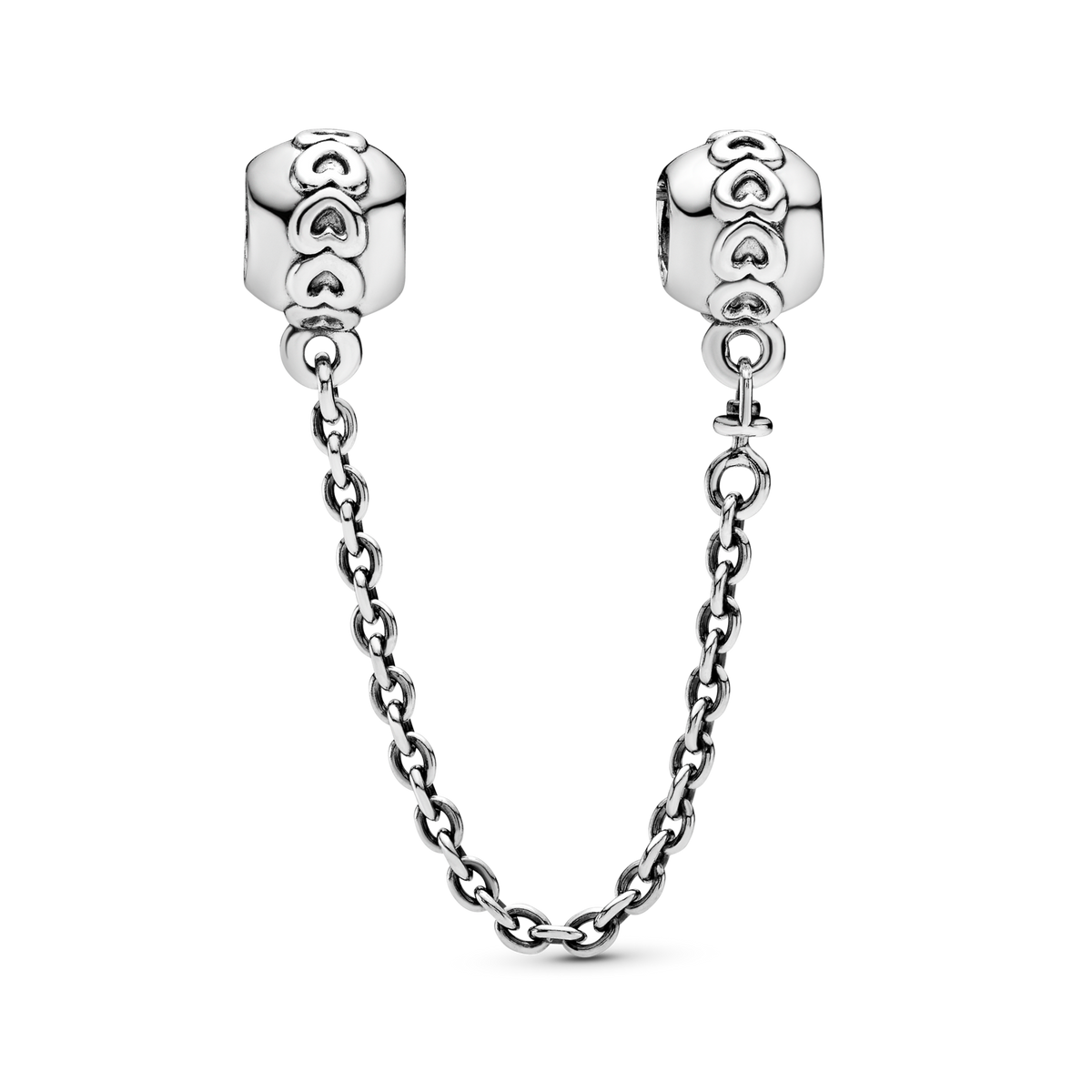 Band of Hearts Safety Chain Charm
