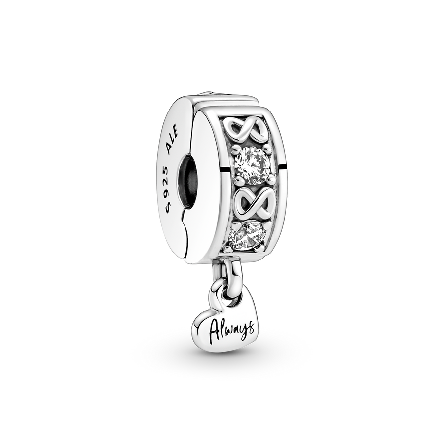 Family Always Pavé Clip Charm