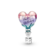 Happy Birthday Hot Air Balloon Charm