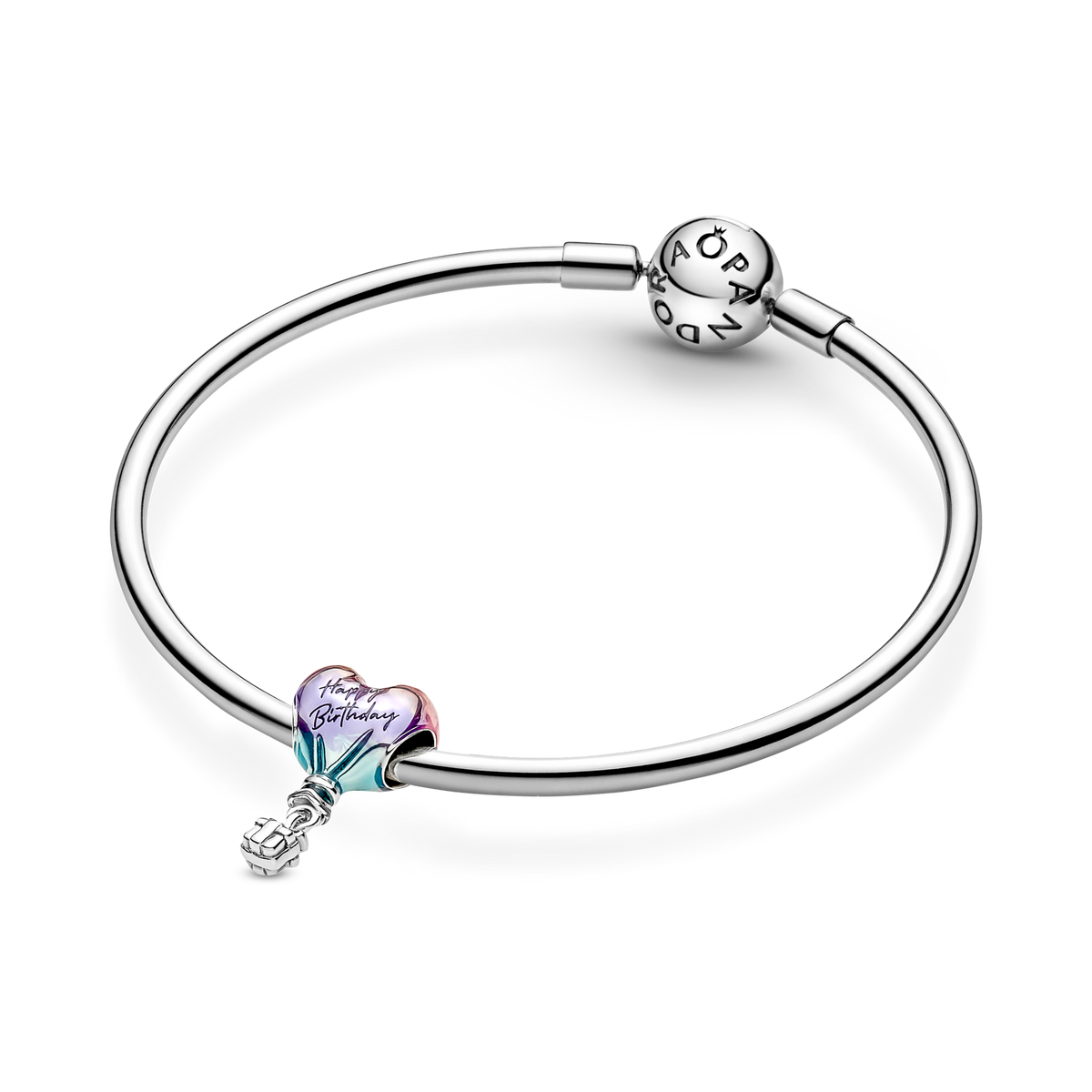 Happy Birthday Hot Air Balloon Charm