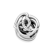 Family Always Encircled Heart Charm