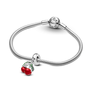 Asymmetrical Cherry Fruit Dangle Charm