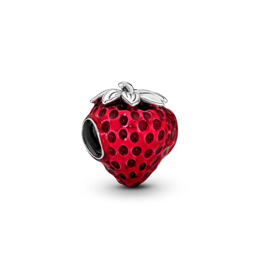 Seeded Strawberry Fruit Charm