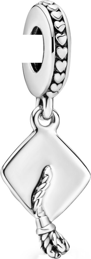 Graduation Cap Dangle Charm