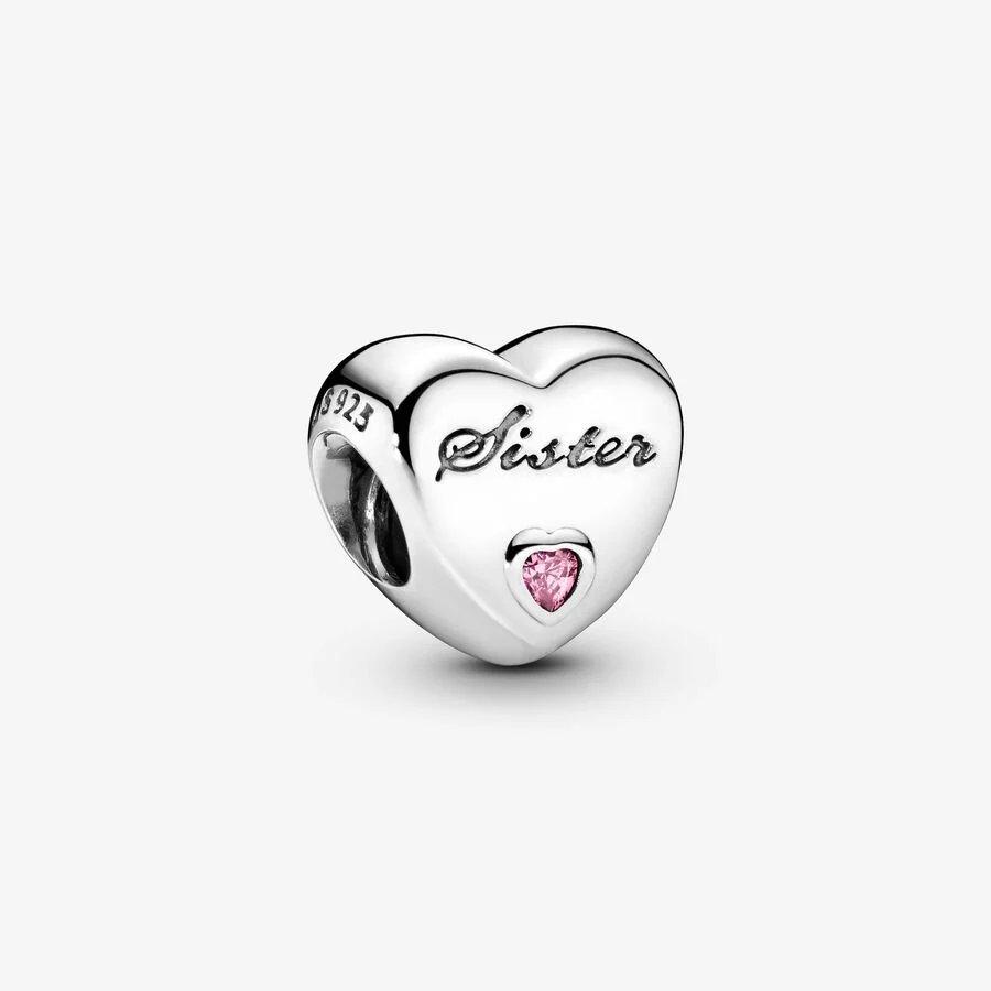 Sister Heart Charm