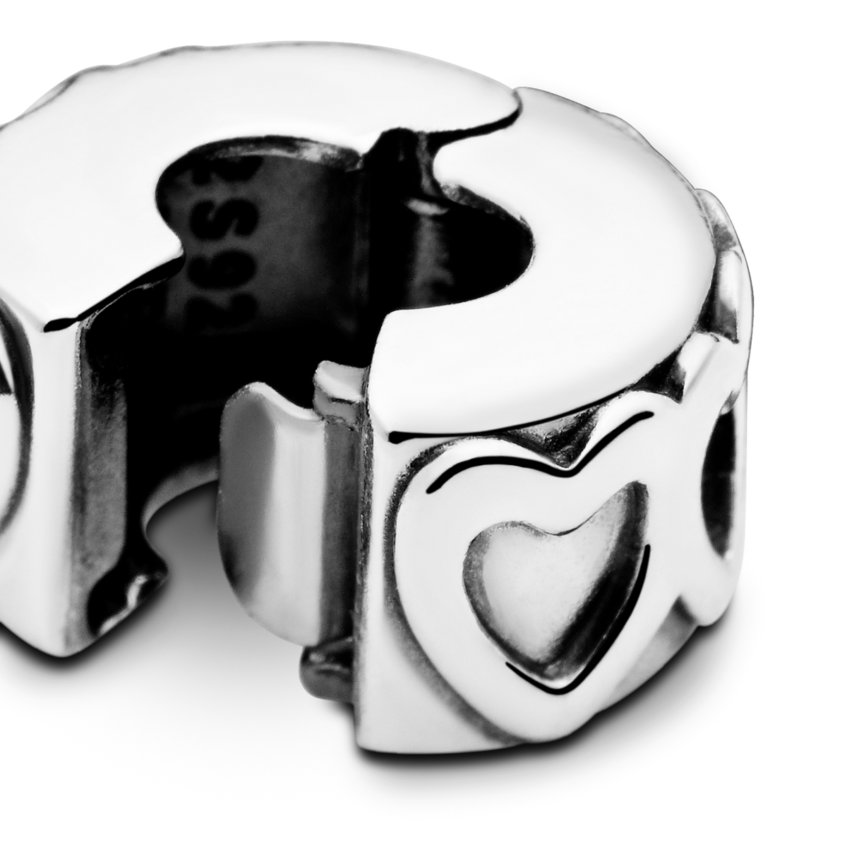 Band of Hearts Clip Charm