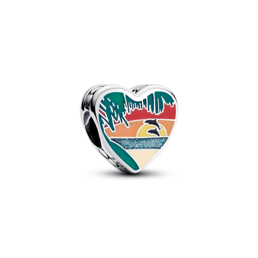 Florida Heart Charm