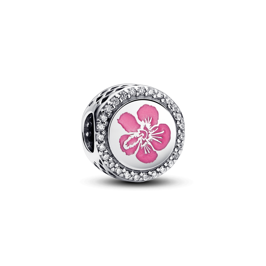 Hawaii Hibiscus Flower Charm