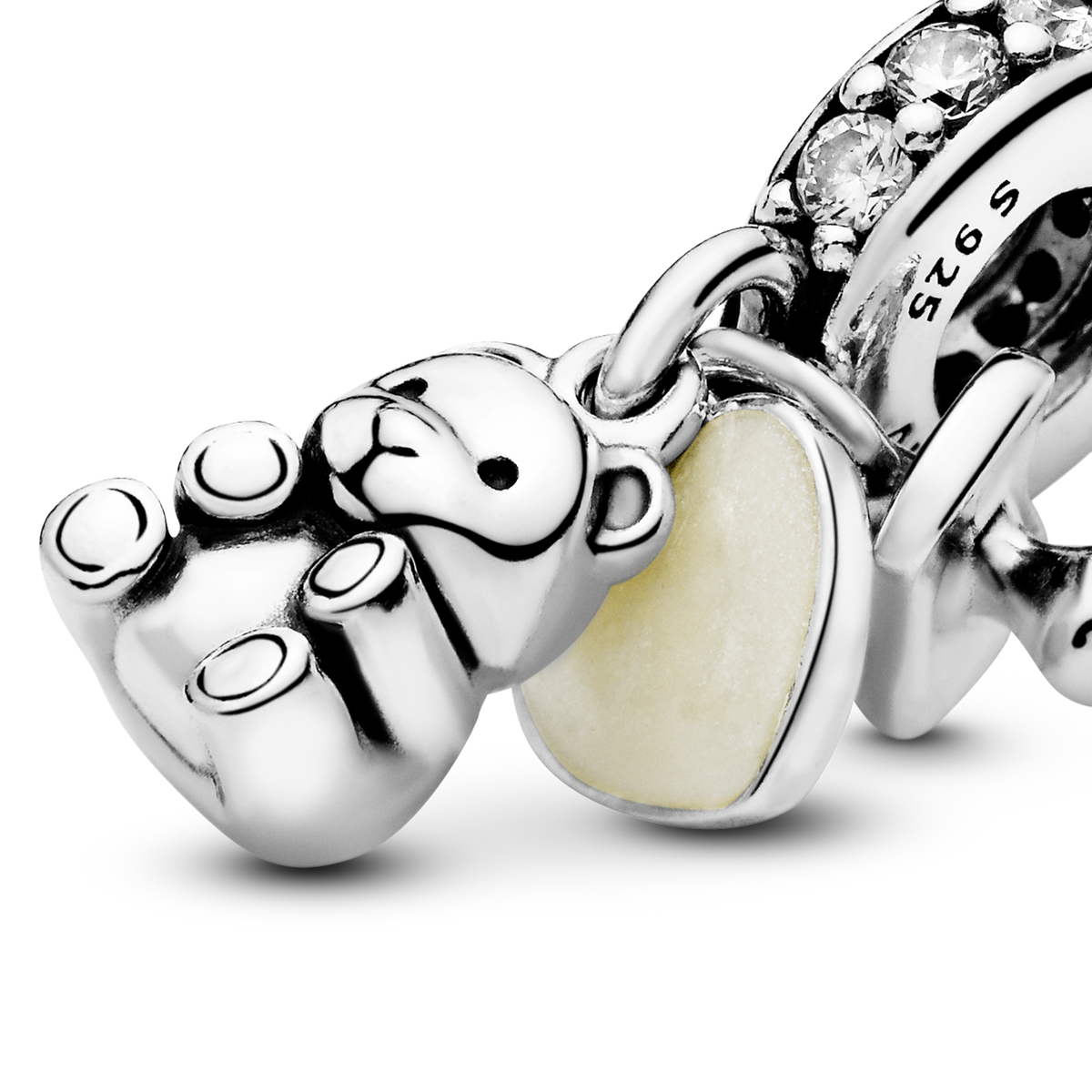 Baby Teddy Bear Dangle Charm