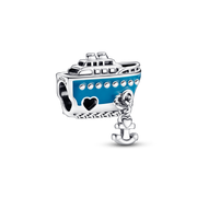 Anchored Cruise Ship Charm