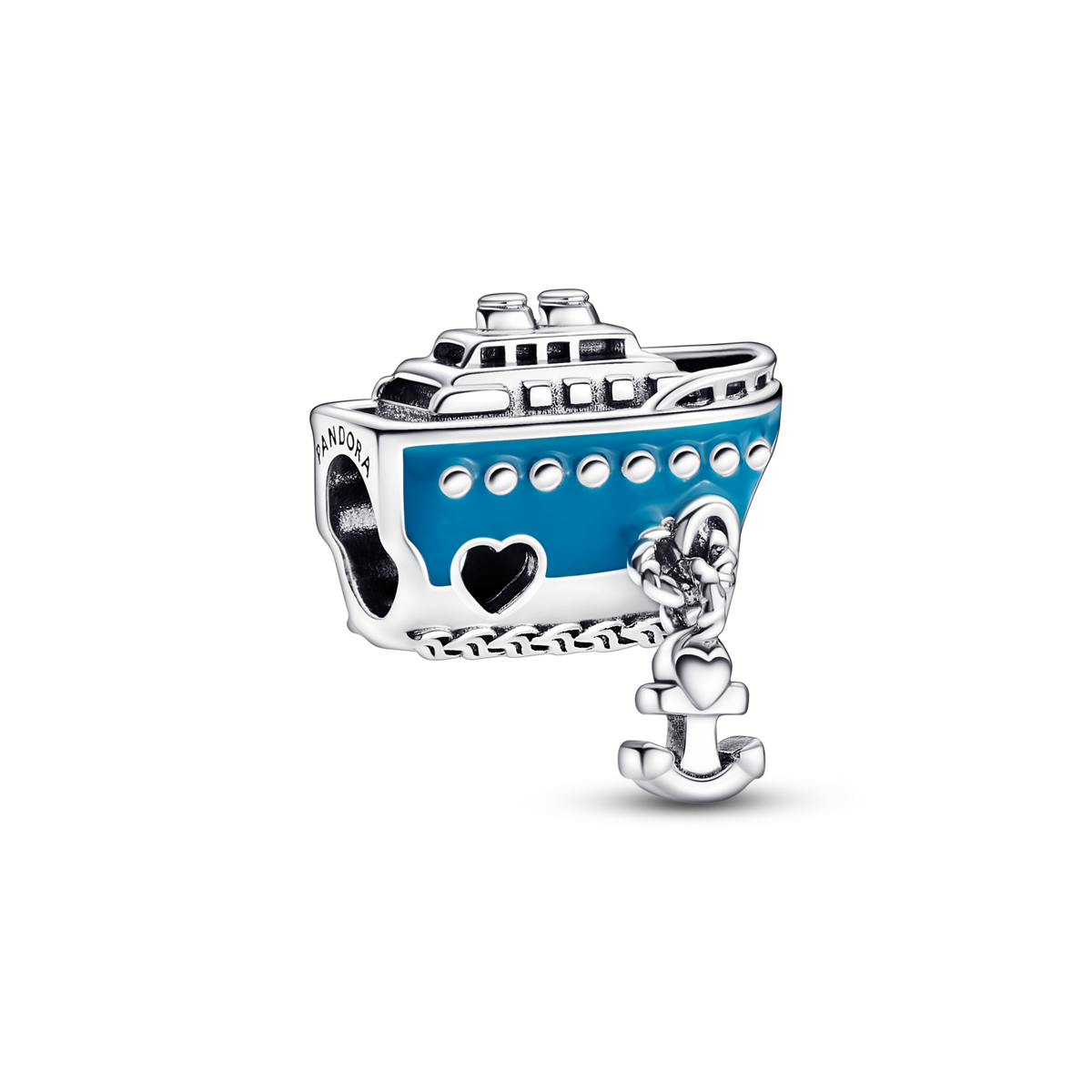 Anchored Cruise Ship Charm