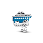 Anchored Cruise Ship Charm