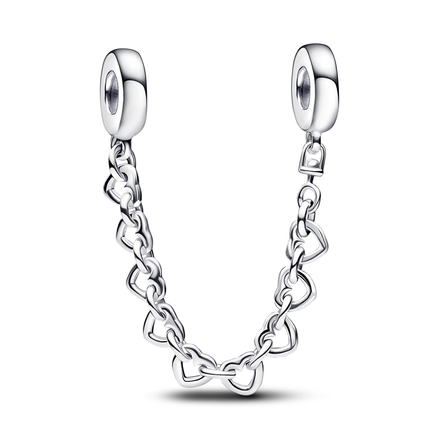 Linked Hearts Safety Chain