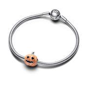 Glow-in-the-dark Spooky Pumpkin Charm