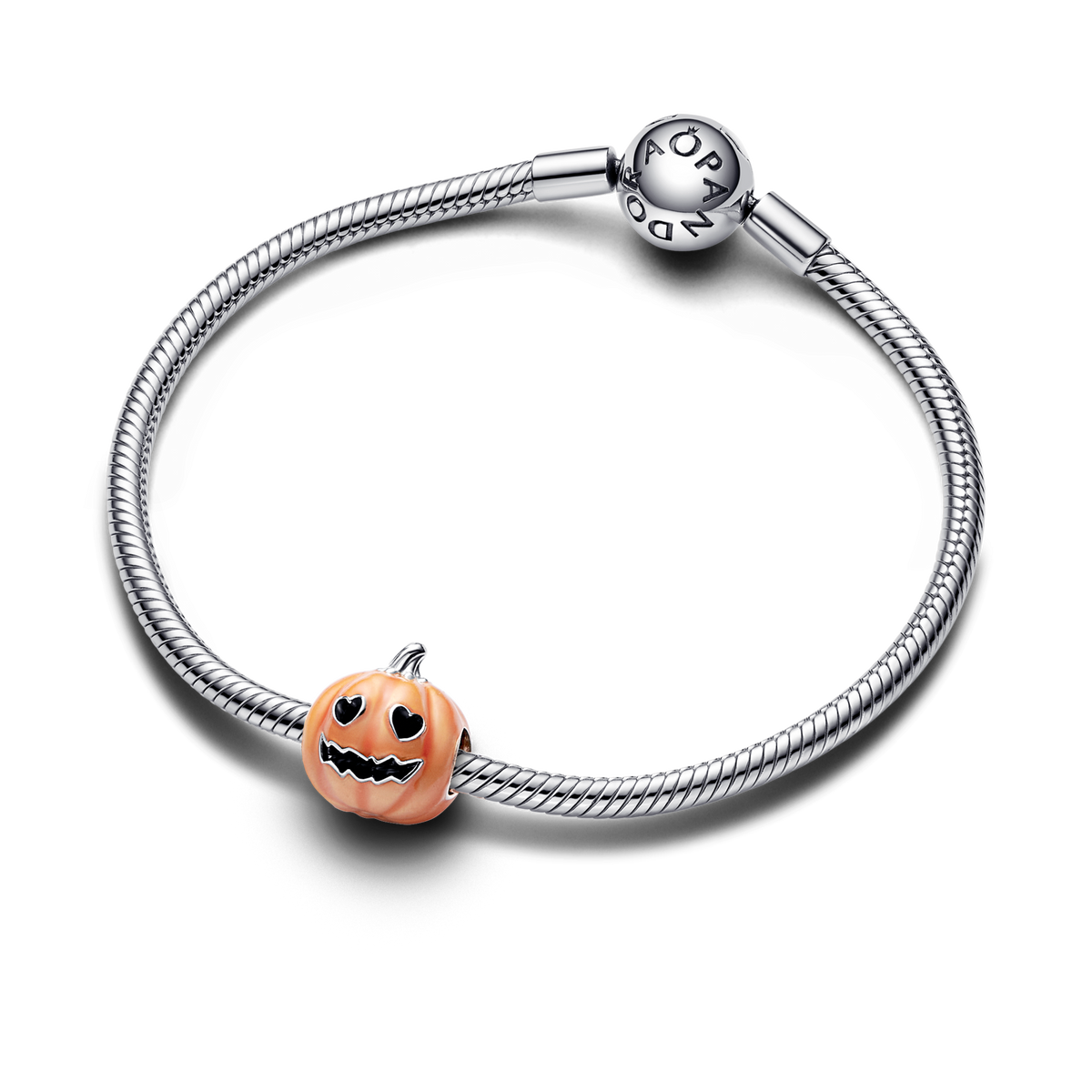 Glow-in-the-dark Spooky Pumpkin Charm