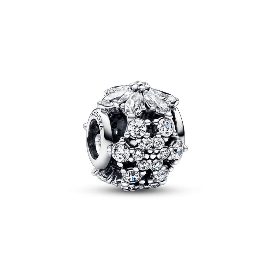 Sparkling Herbarium Cluster Round Charm