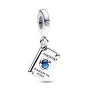 Openable Passport Dangle Charm
