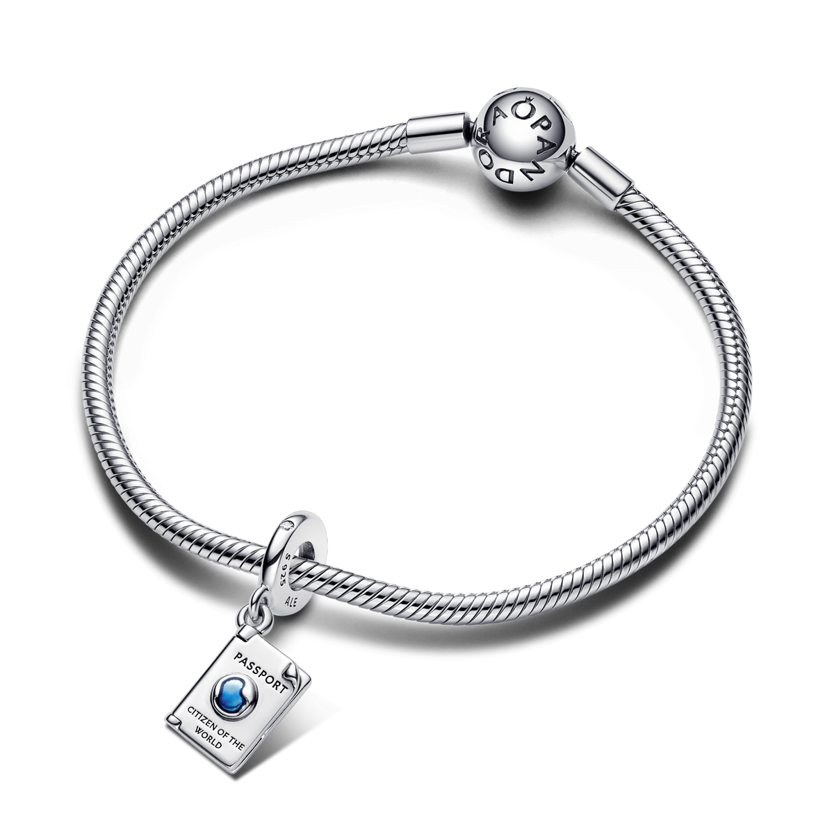 Openable Passport Dangle Charm