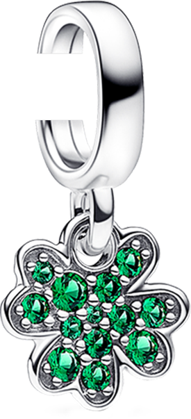 Four Leaf Clover Dangle Charm