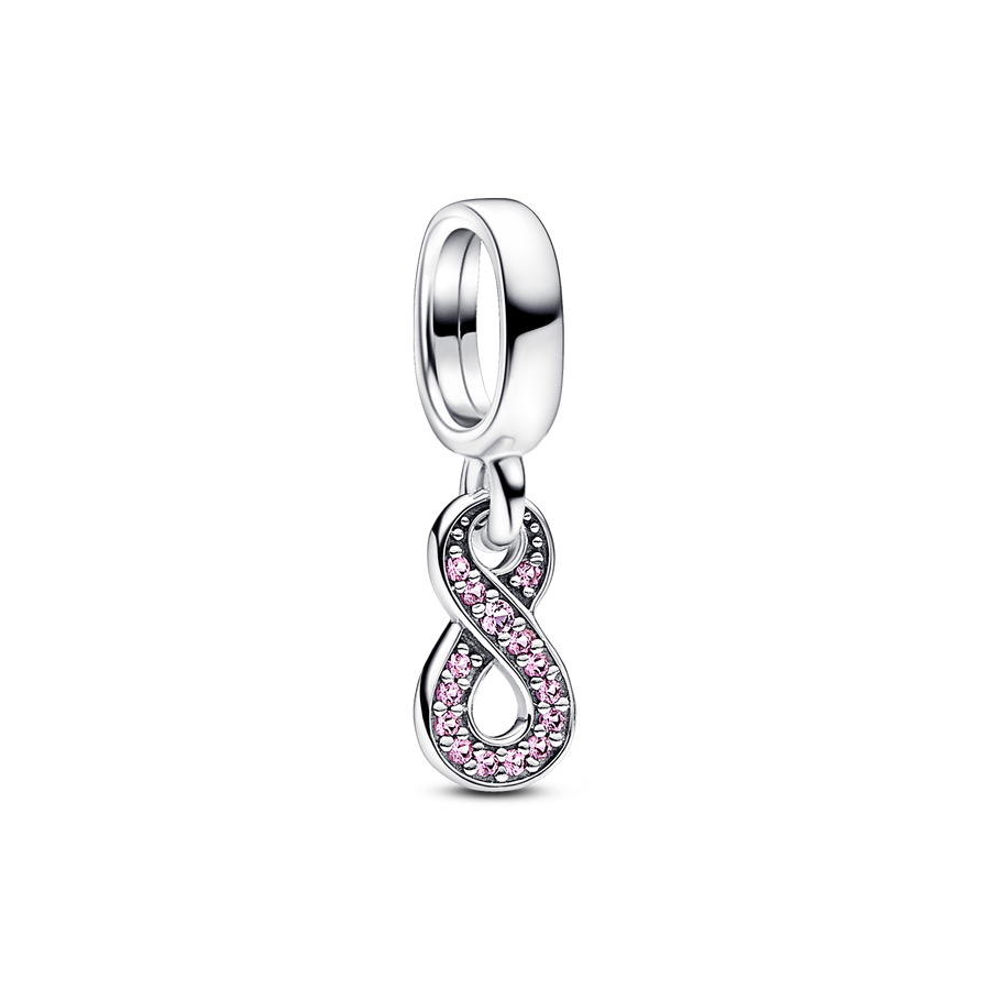 Sparkling Infinity Dangle Charm