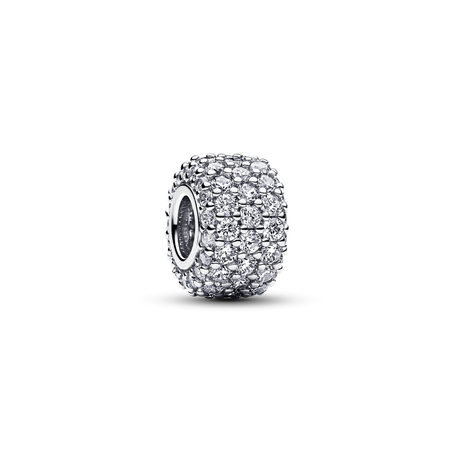 Sparkling Pavé Triple-row Charm