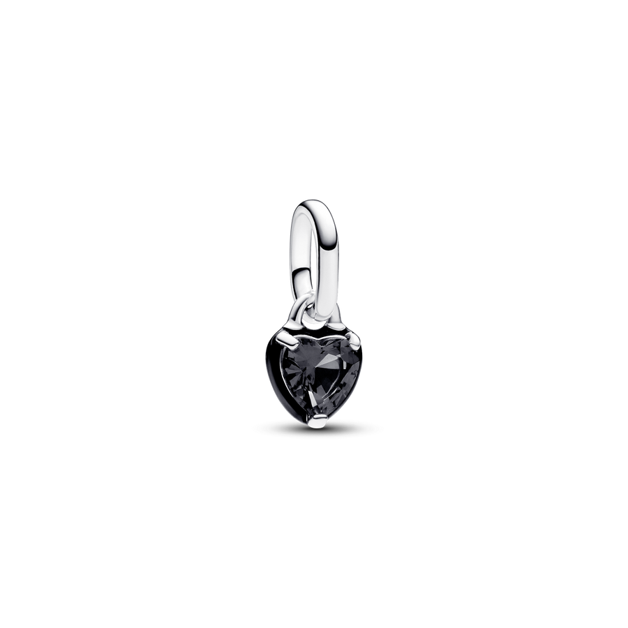Pandora ME Black Chakra Heart Mini Dangle Charm