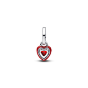 Red Chakra Heart Mini Dangle Charm