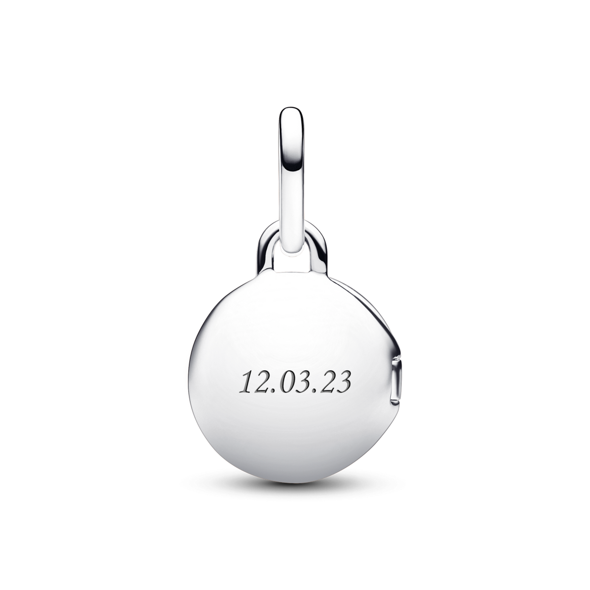 Openable & Engravable Love Locket Dangle Charm