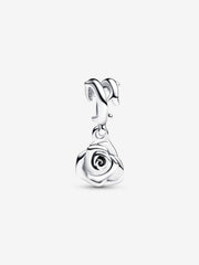 Rose in Bloom Dangle Charm