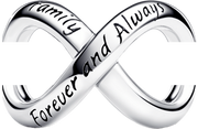 Forever & Always Infinity Charm