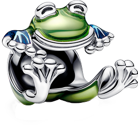 Climbing Frog Charm