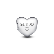 Be Love Engravable Heart Charm