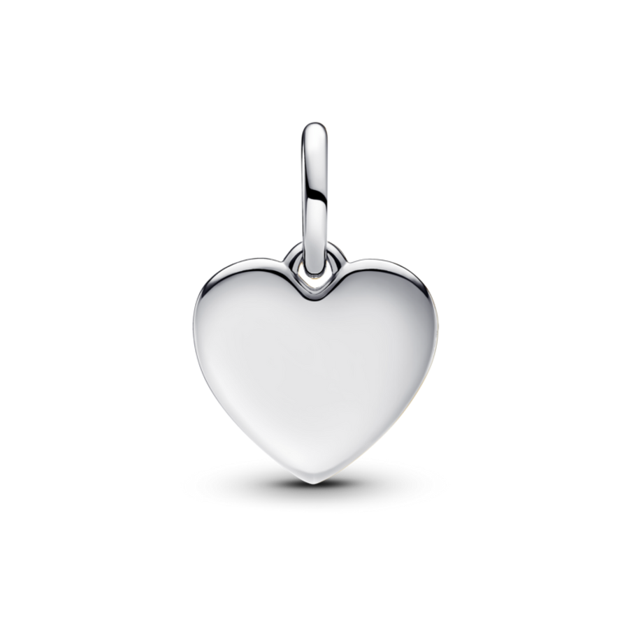 Engravable Love Heart Dangle Charm