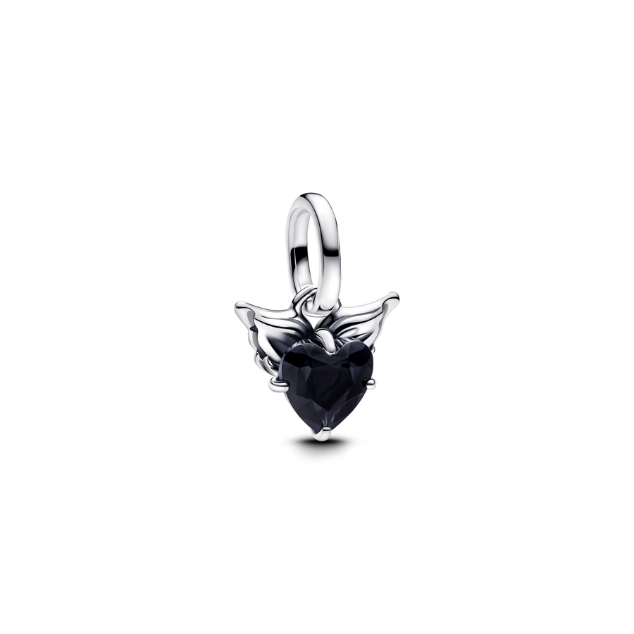 Winged Heart Mini Dangle Charm