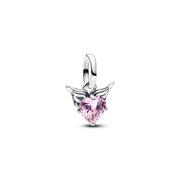 Winged Heart Mini Dangle Charm