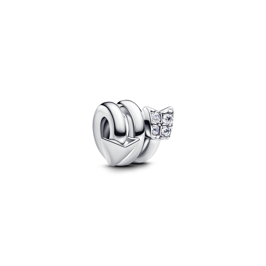 Twisting Arrow Charm