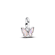 Pink Butterfly Mini Dangle Charm