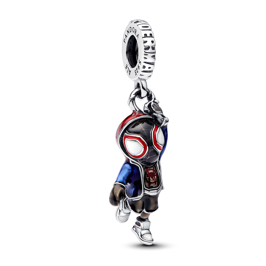 Marvel Spider-Man Miles Morales Charm Necklace Set