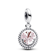 Washington D.C. Cherry Blossom Dangle Charm