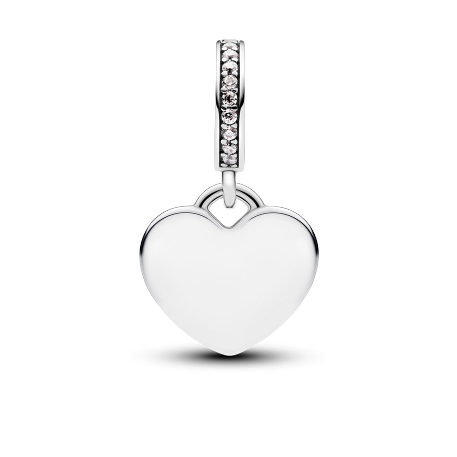 Engravable Baking Tools Heart Dangle Charm