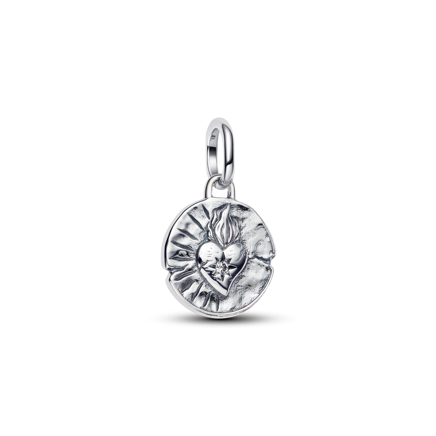 Heart Medallion Charm